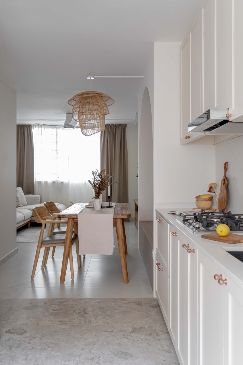 modern Japandi interior