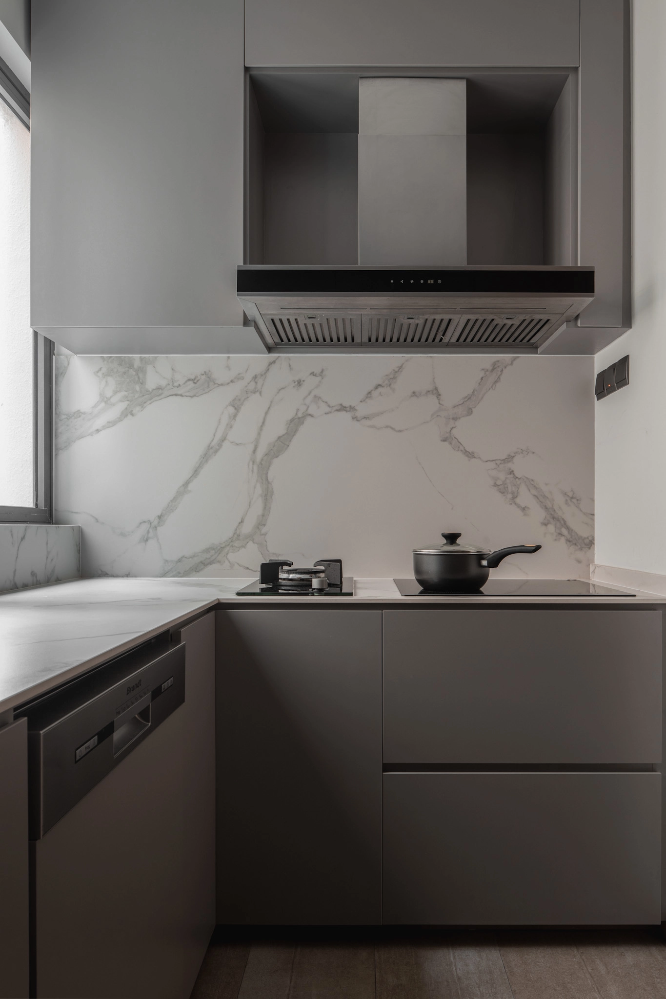 grey modern interior