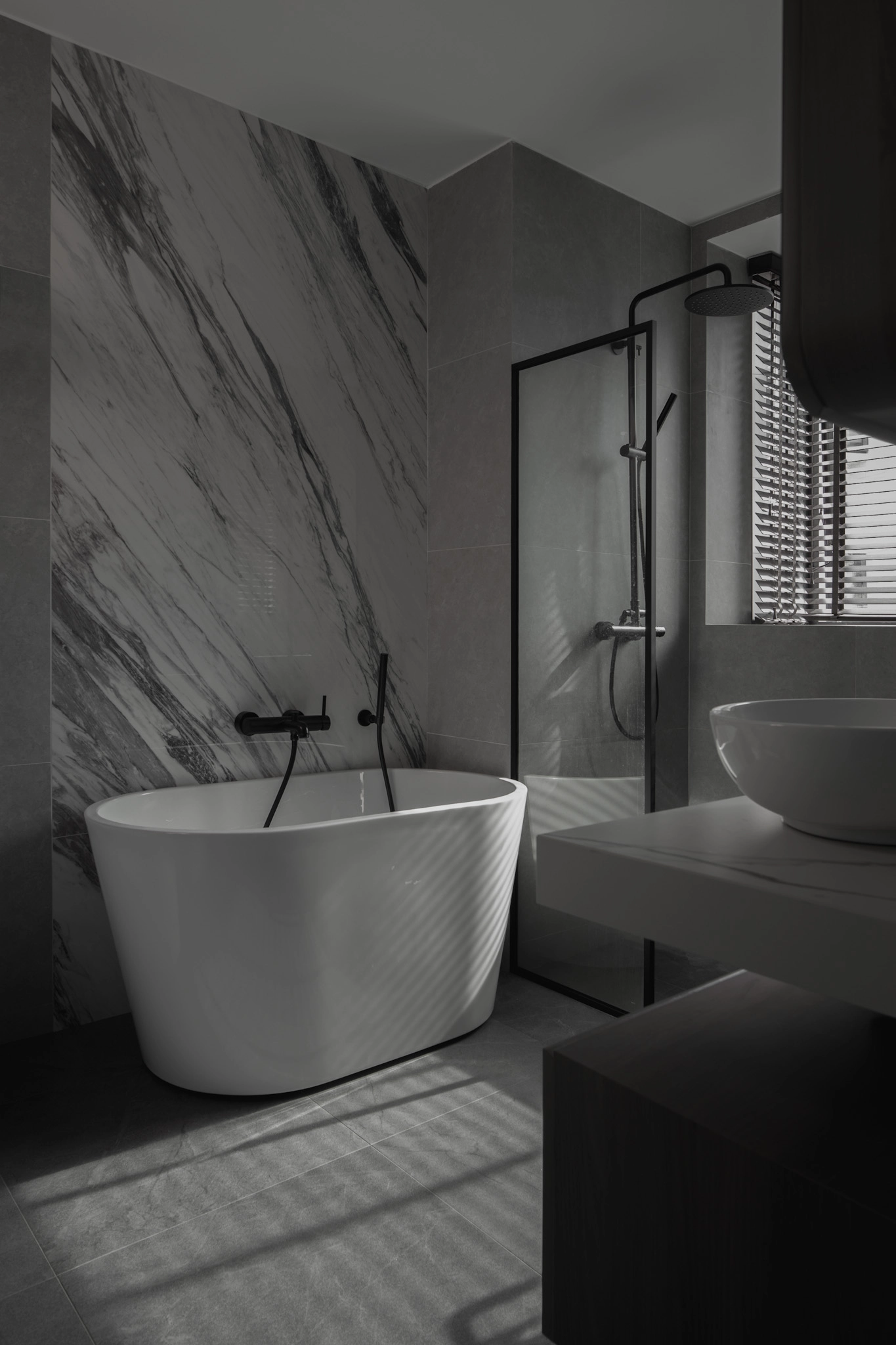 grey modern interior