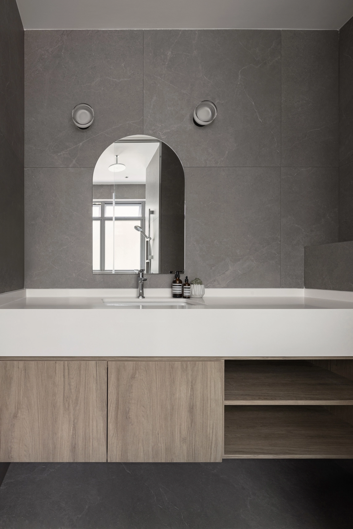 minimalist landed home bathroom